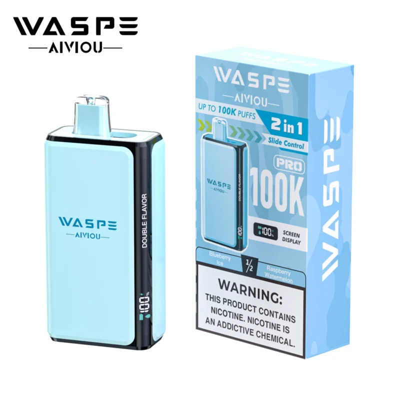 Blueberry Ice Raspberry Watermelon 3 Vape-enhet för engångsbruk