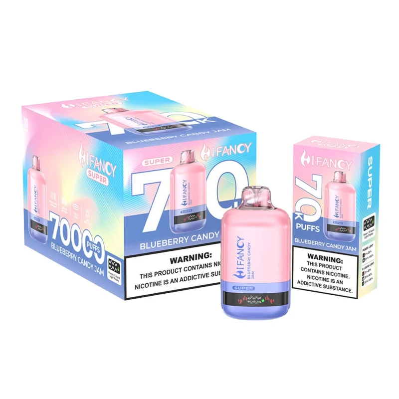 HIFANCY SUPER 70K 70000 Puffs - Heidelbeer-Bonbon-Konfitüre