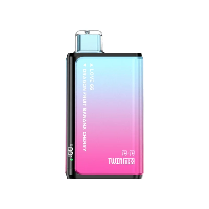 Hifancy Twin Max 60000 60k Puffs Dragon Fruit Banana Cherry × Love 66 Disposable Vape Device detail