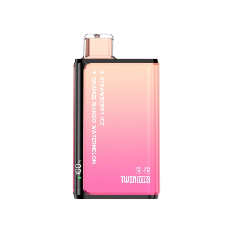 Hifancy Twin Max 60000 60k Puffs Orange Mango Watermelon × Strawberry Ice Disposable Vape Device