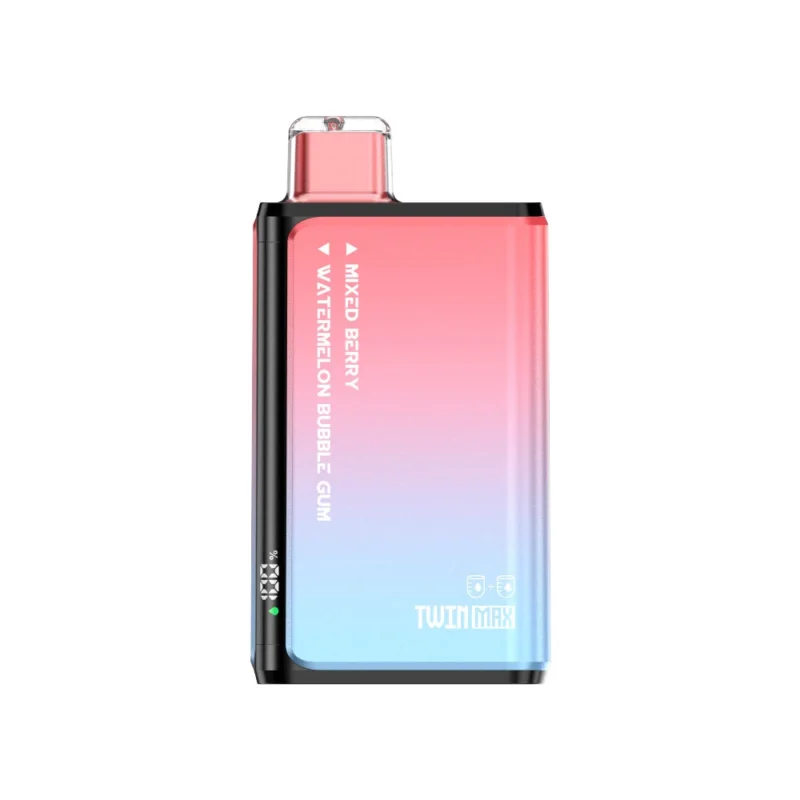 Hifancy Twin Max 60000 60k Puffs Watermelon Bubble Gum × Mixed Berry Disposable Vape Device detail