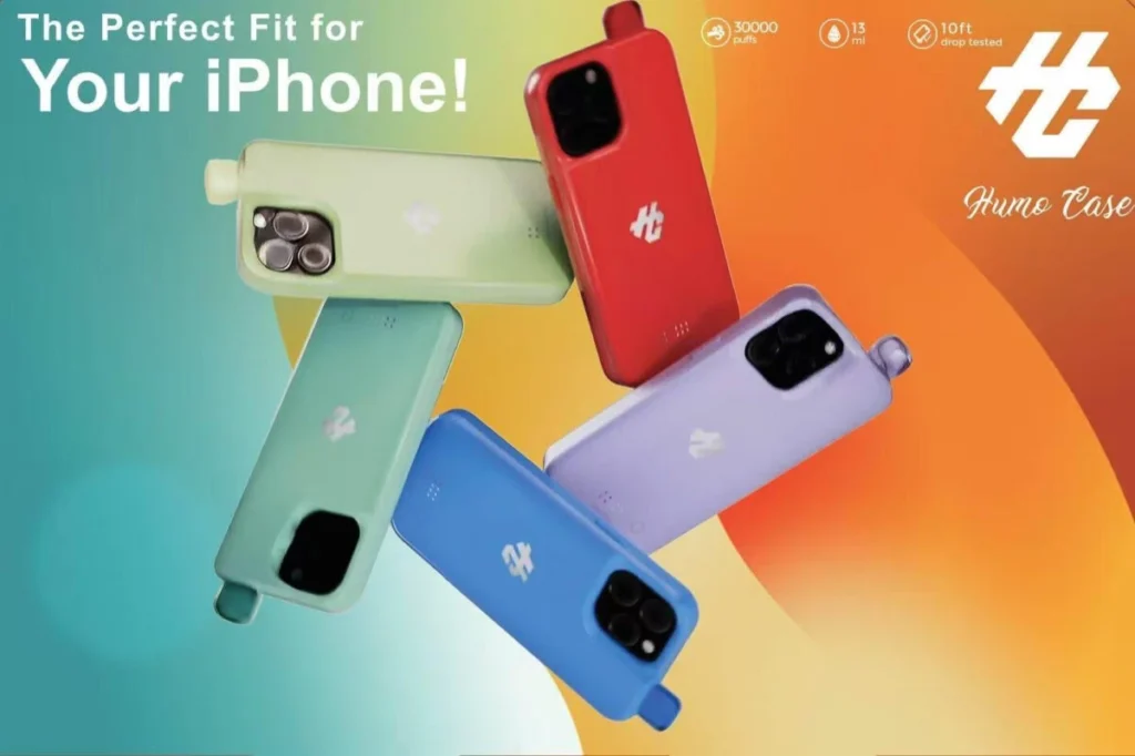 Humo Case Iphone 15 30k Puffs Disposable Vape Device