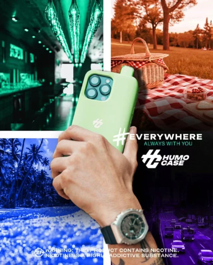 Humo Case Iphone 15 Pro 30k Puffs Disposable Vape Device