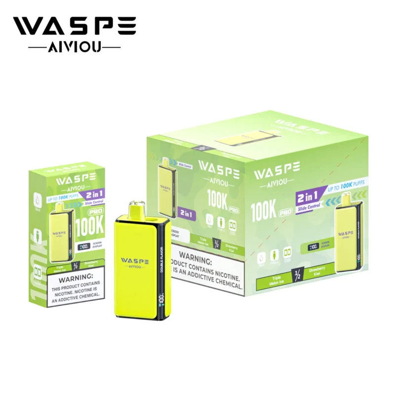 Triple Melon Ice Strawberry Kiwi 4 Vape-enhet för engångsbruk