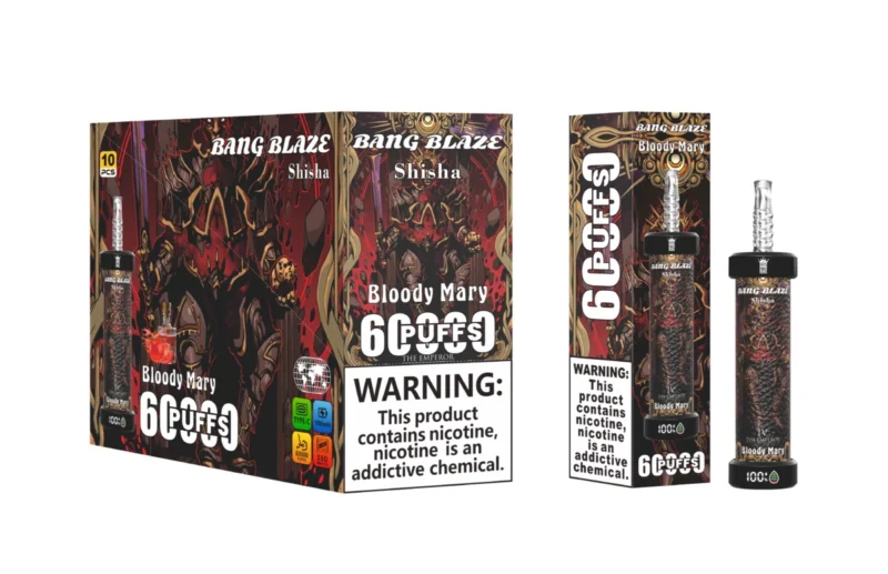 bloody mary-Bang blaze 60k shisha vape