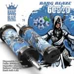 blu razz-Bang blaze 60k shisha vape