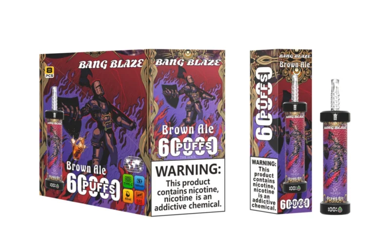 brown ale -Bang blaze 60k shisha vape(2)
