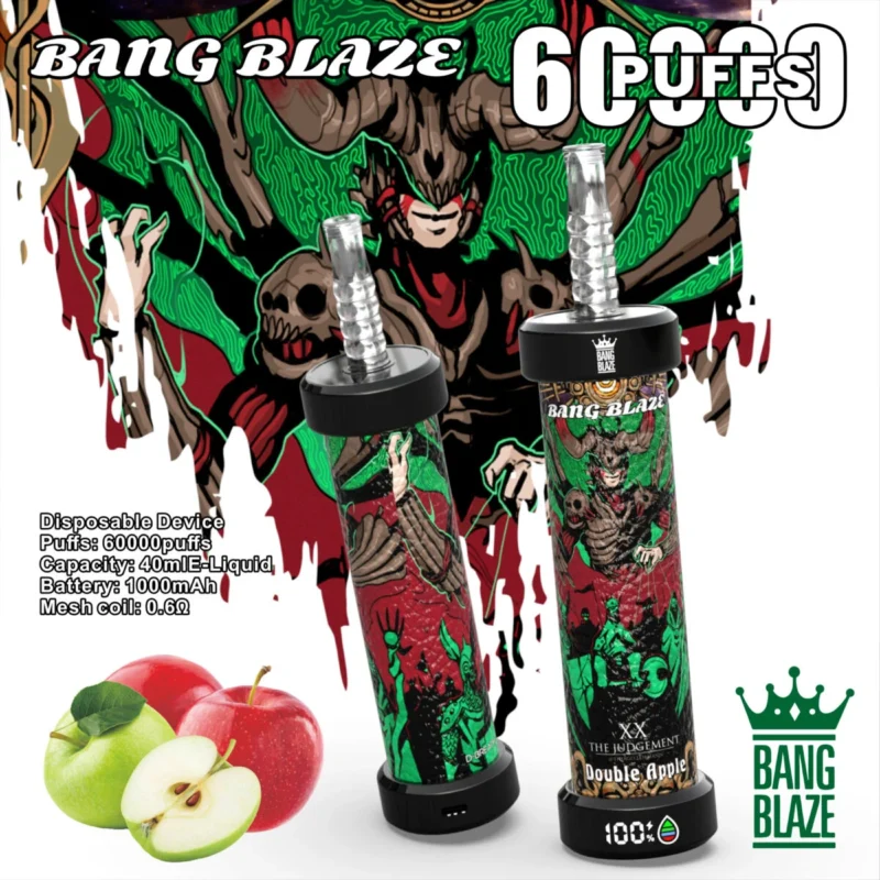 doppia mela-Bang blaze 60k shisha vape