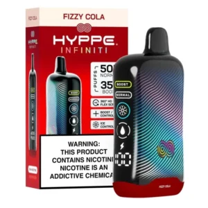 Fizzy Cola Hyppe Infiniti 50k 50000 Puffs 1 Disposable Vape Device