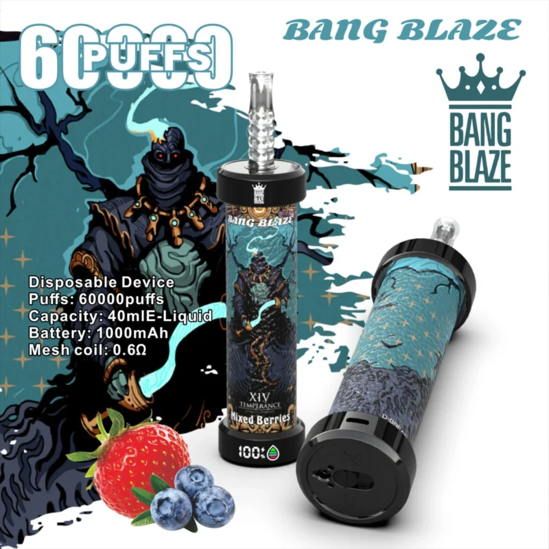 bacche miste-Bang blaze 60k shisha vape