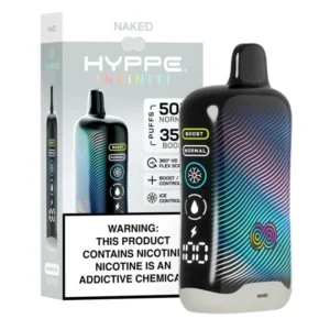 Naked Hyppe Infiniti 50k 50000 Puffs Disposable Vape Device