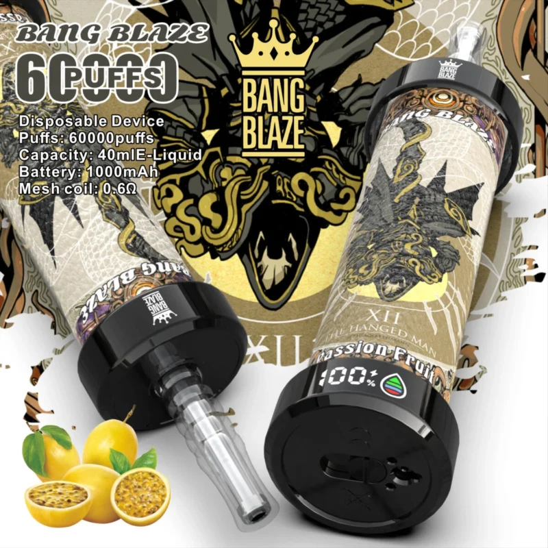 frutto della passione-Bang blaze 60k shisha vape