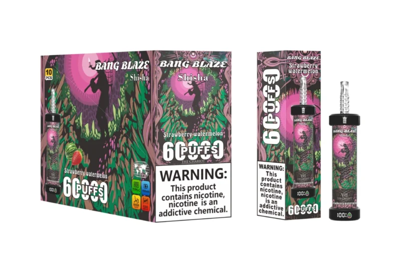 anguria alla fragola-Bang blaze 60k shisha vape(3)