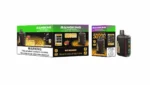 Bang King Pulse 25k 50k Puffs Disposable Vape Black Gold Edition Miexd Berries 2 Device