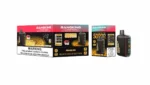 Bang King Pulse 25k 50k Puffs Disposable Vape Black Gold Edition Peach Ice 2 Device
