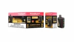 Bang King Pulse 25k 50k Puffs Disposable Vape Black Gold Edition Strawberry Banana 2 Device
