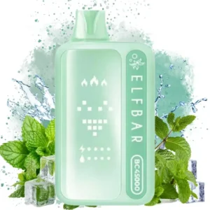 Elfbar Bc45000 – jednorazowy vape o pojemności 45 000 zaciągnięć, smak Double Mint, 600 x 600, 1 sztuka