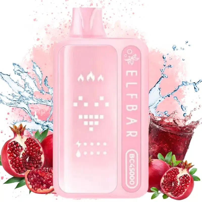 ELFBAR BC45000 45k Puffs Disposable Vape-Pomegranate-Burst-600x600 Elfbar Bc45000 – jednorazowy vape o pojemności 45 000 zaciągnięć, smak Pomegranate Burst, 600 x 600, 1 sztuka
