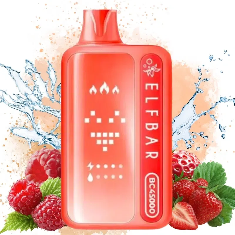 ELFBAR BC45000 45k Puffs Disposable Vape-Red-Raspberry-Strawberry-600x600 Elfbar Bc45000 – jednorazowy vape na 45 000 zaciągnięć, smak czerwonej maliny i truskawki, 600 x 600, 1 sztuka