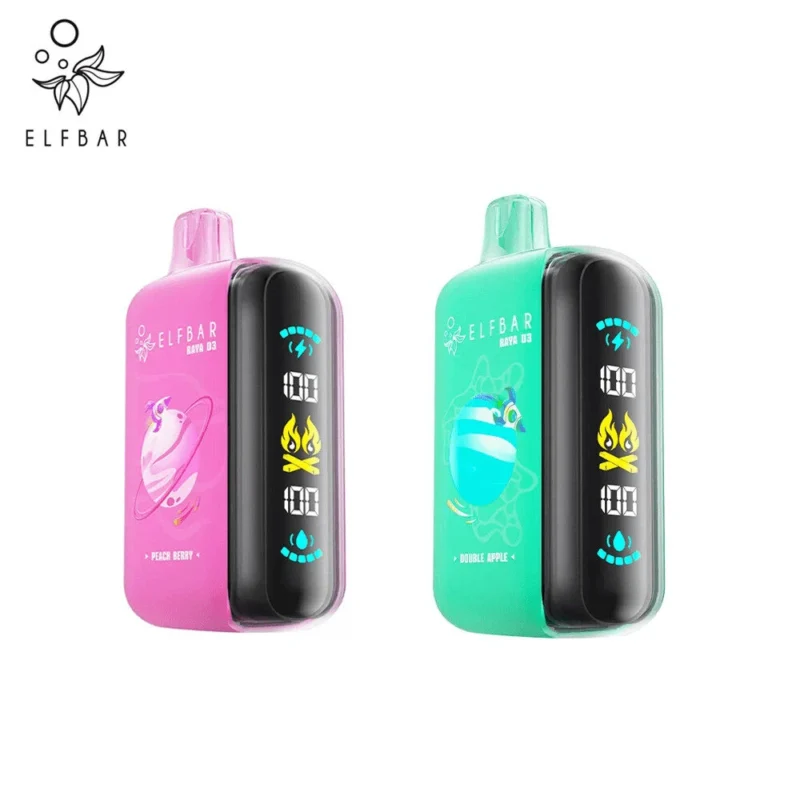 Elfbar Raya D3 25k Einweg-E-Zigarette, 25.000 Züge, mit 3 Modi, 23 ml, 1 Gerät