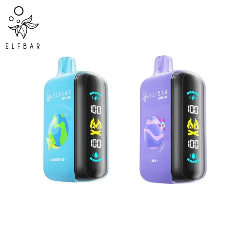 Elfbar Raya D3 25k Einweg-E-Zigarette mit 25.000 Zügen, 3 Modi und 23 ml Liquid