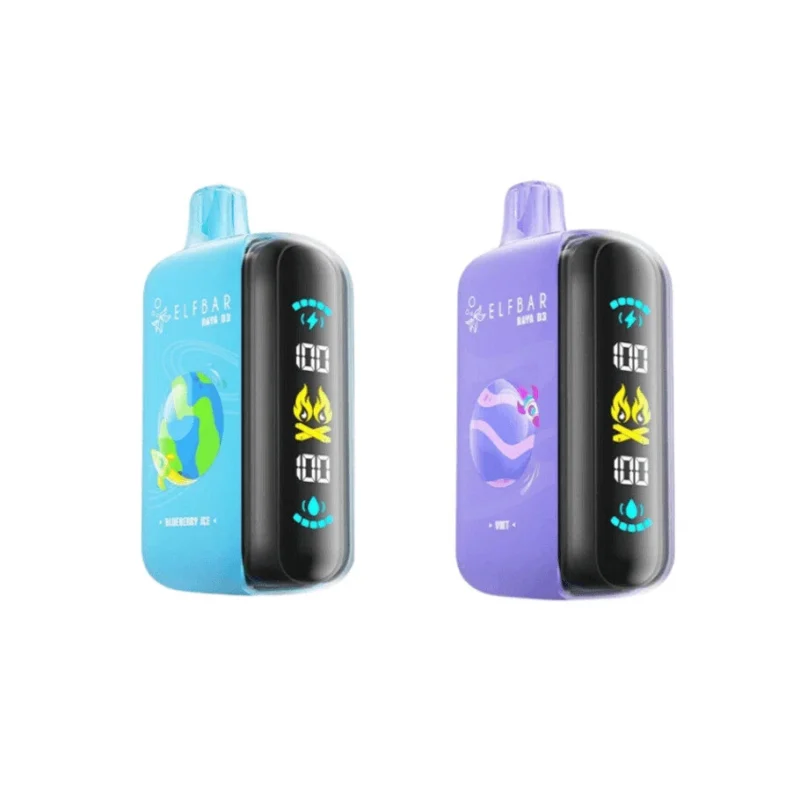 Elfbar Raya D3 25k Einweg-E-Zigarette, 25.000 Züge, mit 3 Modi, 23 ml, 4 Geräte