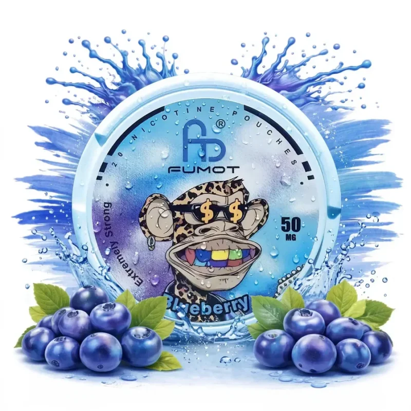 Fumot Snus Blueberry 50mg Eu Warehouse Disposable Vape Device