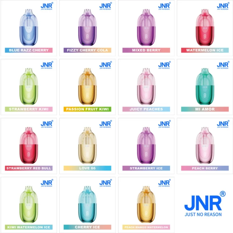 Jnr Lila Kiss 60000 60k Puffs Einweg Aromen Liste Vape Gerät