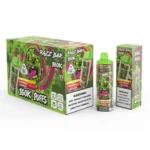 Razz Bar 160.000 160k Züge Einweg-E-Zigarette mit den Aromen Sommerpfirsich, Eis, Wassermelone und tropischen Früchten