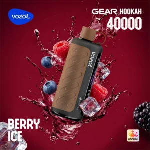 Jednorazowe urządzenie Vape Vozol Gear Hookah 40000 40k Puffs Berry Ice