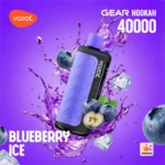 Vozol Gear Hookah 40000 40k Puffs Heidelbeere Eis Einweg Vape Gerät