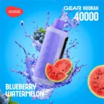 Vozol Gear Hookah 40000 40k Puffs Heidelbeere Wassermelone Einweg Vape Gerät