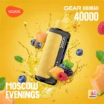Vozol Gear Hookah 40000 40k Puffs Moskau Abende Einweg Vape Gerät