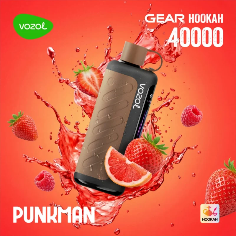 Vozol Gear Hookah 40000 40k Puffs Punkman Einweg-Vape-Gerät