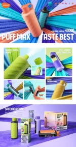 Vozol Gear Hookah 40000 40k Puffs Verkaufspunkt Bild Einweg Vape Gerät