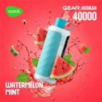 Vozol Gear Hookah 40000 40k Puffs Wassermelone Minze Einweg Vape Gerät