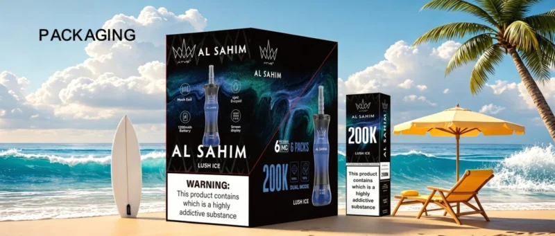 Atvs Al Sahim 200000 Disposable Vape 6 Device