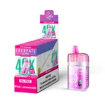 Ebcreate Bc Pro 40k Einweg-E-Zigarette mit 40.000 Zügen, Pink Lemonade, 3er-Pack