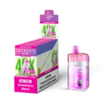Ebcreate Bc Pro 40k Einweg-E-Zigarette mit 40.000 Zügen, Erdbeer-Mischung, 3er-Pack