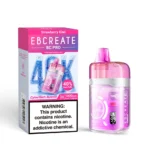 Ebcreate Bc Pro 40k Einweg-E-Zigarette mit 40.000 Zügen, Geschmacksrichtung Erdbeere-Kiwi