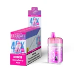 Ebcreate Bc Pro 40k Einweg-E-Zigarette mit 40.000 Zügen, Erdbeer-Kiwi, 3er-Pack