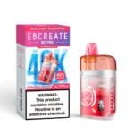Ebcreate Bc Pro 40k Einweg-E-Zigarette mit 40.000 Zügen, Geschmack „Wassermelone-Pfirsich-Frost“