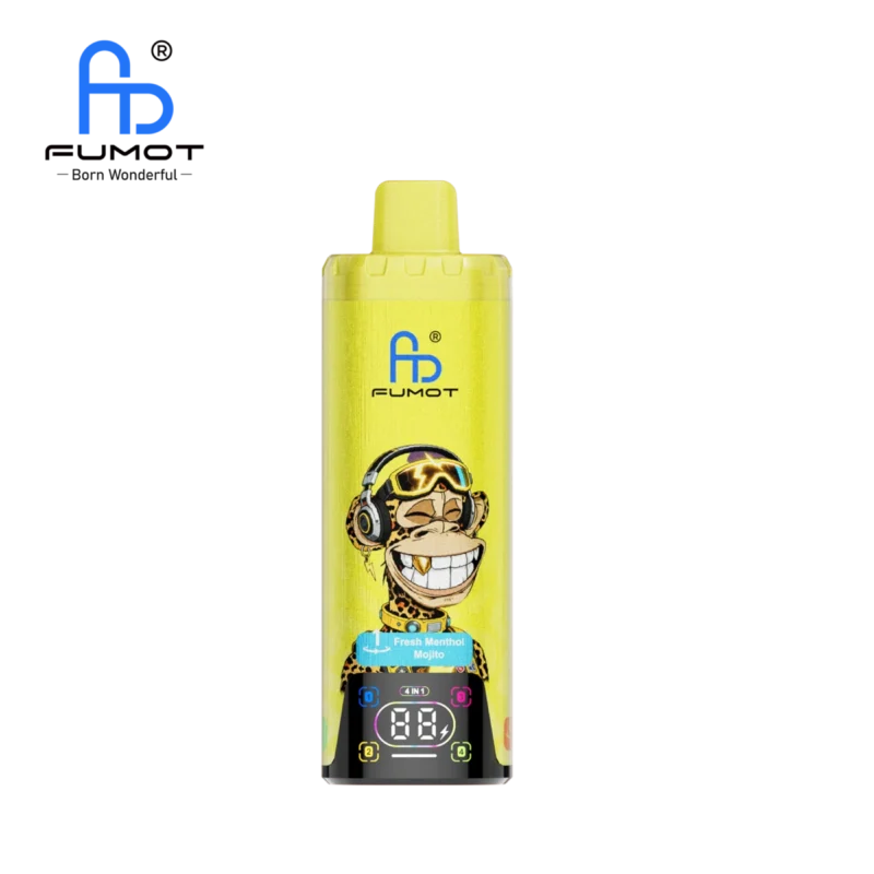 Fumot Eco 4-i-1 80k 80 000 drag engångsvape: Fresh Menthol, Mojito, Pink Lemonade, Cool Mint, Watermelon – 1 enhet