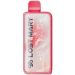 Lost Mary Mt50000 50k Red Raspberry Strawberry Disposable Vape Device