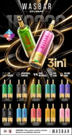 Wasbar Dtl 150k 150000 Puffs Disposable Vape Device detail