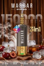 Wasbar Dtl 150k 150000 Puffs Cherry Lce Cola 2 Disposable Vape Device