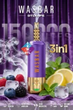 Wasbar Dtl 150k 150000 Puffs Mix Berrieslemonade Mint Ice 2 Disposable Vape Device