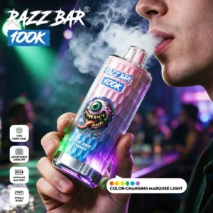 Razz Bar 100k 100000 Puffs Disposable Vape 2 Device