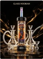 Uwin Shisha 100.000 (100k) Züge Einweg-Vape DTL E-Zigarette „Blue Razz“ Gerät