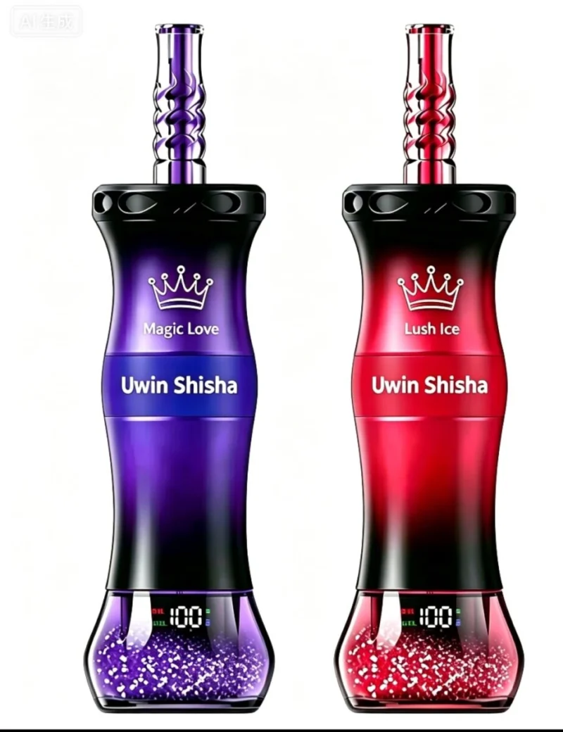 Uwin Shisha 300.000 (300k) Züge Einweg-Vape DTL-Shisha 7 Geräte